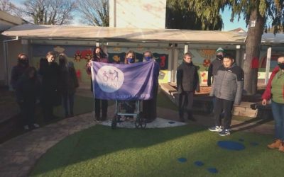 Flag Raising in St Raphael’s School